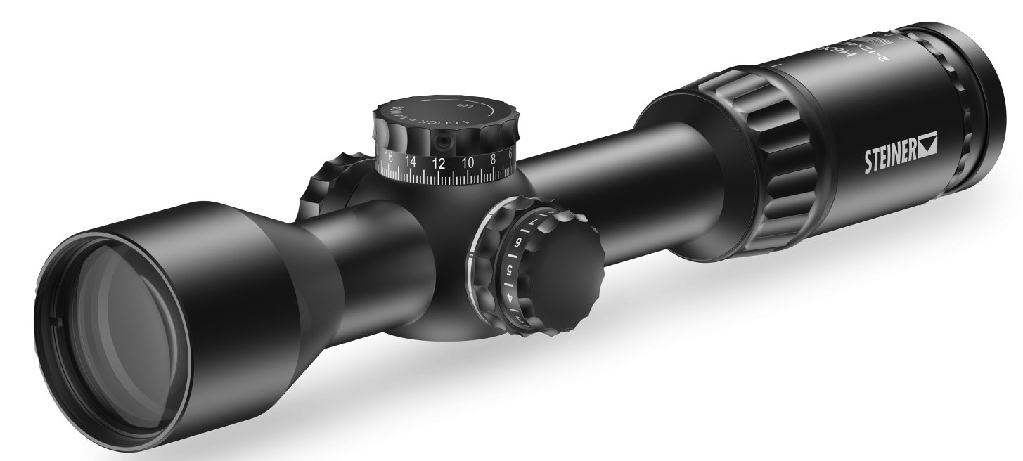 STEINER H6Xi RIFLE SCOPE 2-12X42 MHR-MOA FFP 30MM - Optics